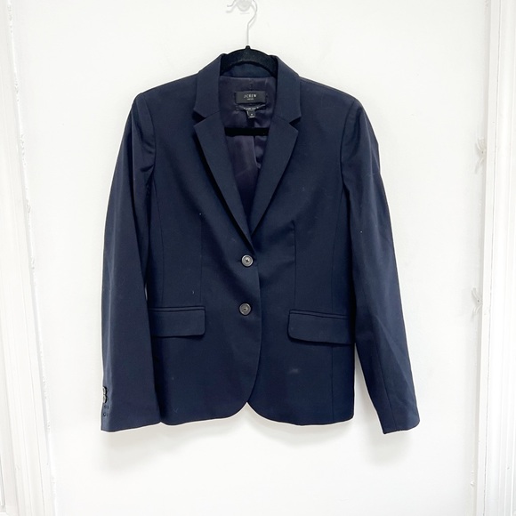 J. Crew Jackets & Blazers - EUC Navy J Crew Super 120’s Wool Blazer